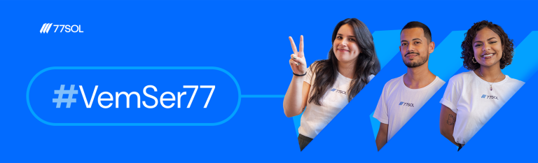 Vaga Híbrida em São Paulo: Pessoa Coordenadora de Tecnologia na 77sol (Presencial 2x no mês)