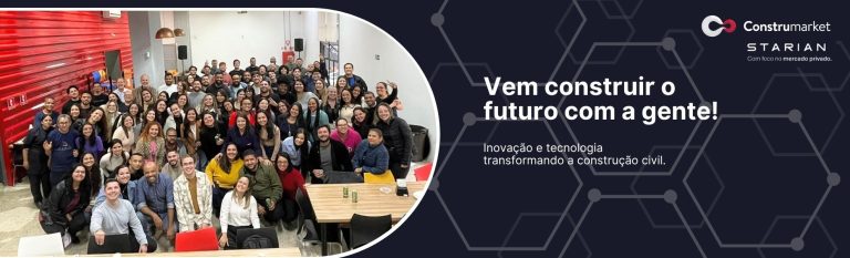 Vaga Híbrida em São Paulo: Assistente Comercial na Construmarket